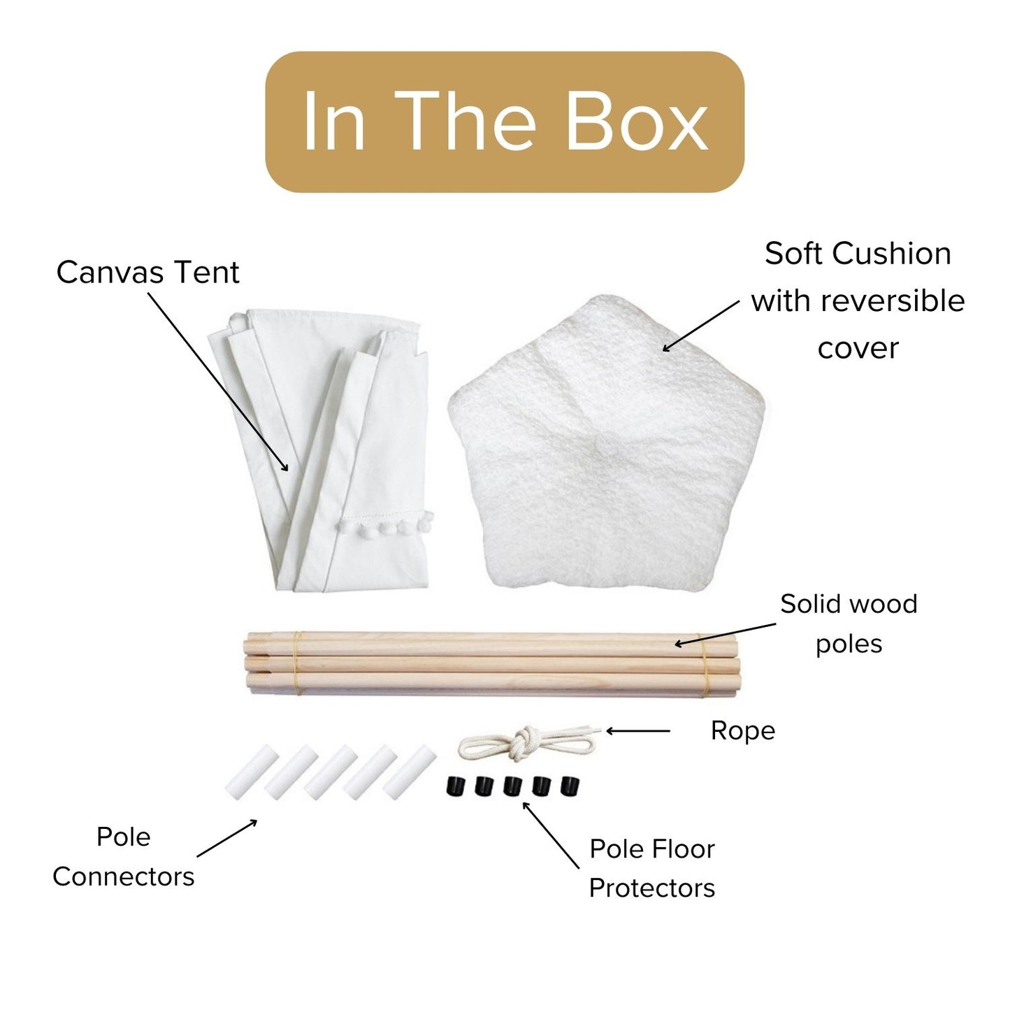 In the box tent bed