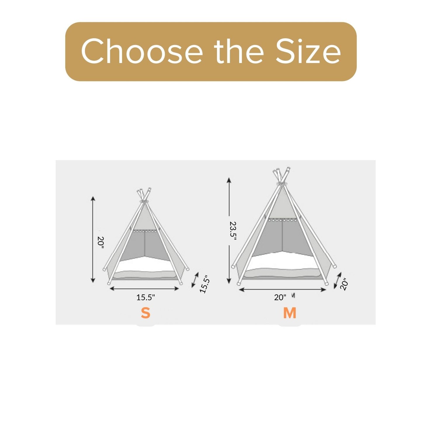 Denali Teepee Bed for Cats
